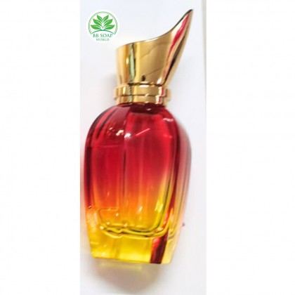(Ready in melaka) 50ml High-grade Glass Perfume Bottle Gradient Color Dispensing Empty Spray  高档玻璃香水瓶渐变彩色分装空瓶 (5121)