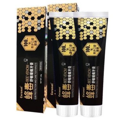 (melaka) Bee venom toothpaste removes yellowing and bad breath, quick-acting and anti-sensitive 蜂毒牙膏去黄去口臭速效抗敏感 (W47)
