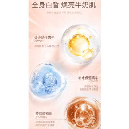 (melaka) Body cream whitening body lotion 身体素颜霜美白身体乳孕妇专用懒人霜 (W218)