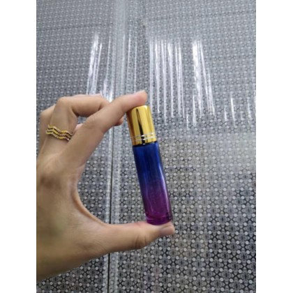 (Ready in melaka) 10ml Colour glass roller bottle 渐变色玻璃滚珠瓶 (5097) (Ready in melaka) 10ml Colour glass roller bottle 渐变色玻璃滚珠瓶 (5097)
