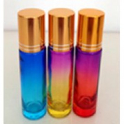 (Ready in melaka) 10ml Colour glass roller bottle 渐变色玻璃滚珠瓶 (5097) (Ready in melaka) 10ml Colour glass roller bottle 渐变色玻璃滚珠瓶 (5097)