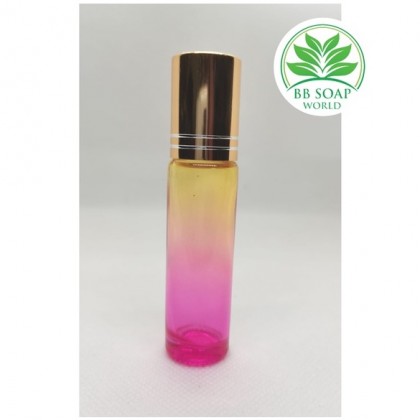 (Ready in melaka) 10ml Colour glass roller bottle 渐变色玻璃滚珠瓶 (5097) (Ready in melaka) 10ml Colour glass roller bottle 渐变色玻璃滚珠瓶 (5097)
