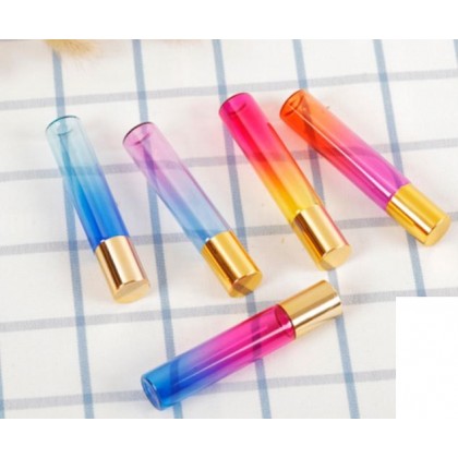 (Ready in melaka) 10ml Colour glass roller bottle 渐变色玻璃滚珠瓶 (5097) (Ready in melaka) 10ml Colour glass roller bottle 渐变色玻璃滚珠瓶 (5097)
