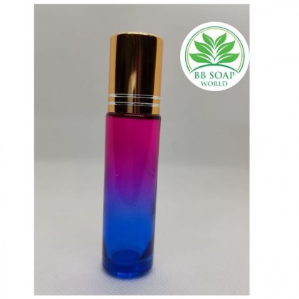 (Ready in melaka) 10ml Colour glass roller bottle 渐变色玻璃滚珠瓶 (5097) (Ready in melaka) 10ml Colour glass roller bottle 渐变色玻璃滚珠瓶 (5097)